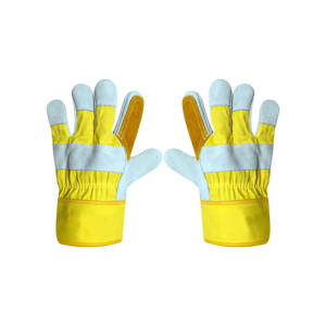 GLOVE YELLOW RIL LEATHER WORK