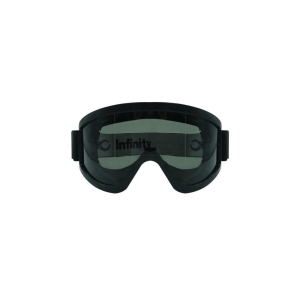 GLASSES ANTI-FOG GREY LENS, BLACK FRAME WITH ELASTIC 4010G