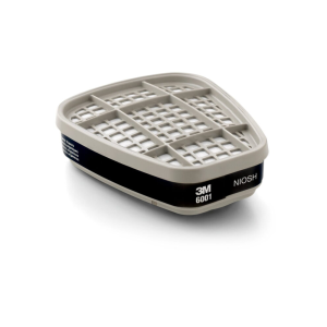 ORGANIC VAPOR CARTRIDGE. GRAY 3M 6001