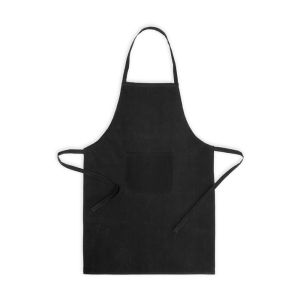 DELANTAL DE VINIL NEGRO