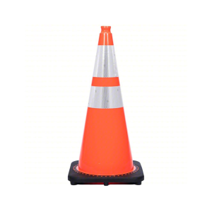 TRAFFIC CONES ORANGE PVC 28 INCHES